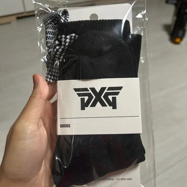 [BUNJANG] PXG Women's High Socks Bundle Set / PXG 여성 로고 하이삭스 여성 포인트 니삭스 새상품