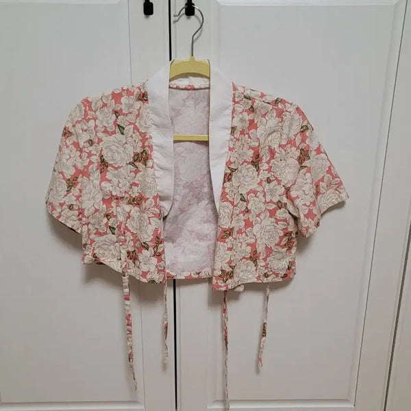 [BUNJANG] Floral Pattern 5 Chima Jeogori Top / 꽃무늬5 생활한복 저고리