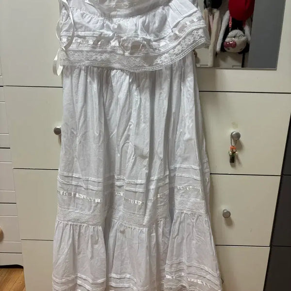 [BUNJANG] Cruvintege Long Skirt / 크루빈티지 롱 치마 개별판매합니다