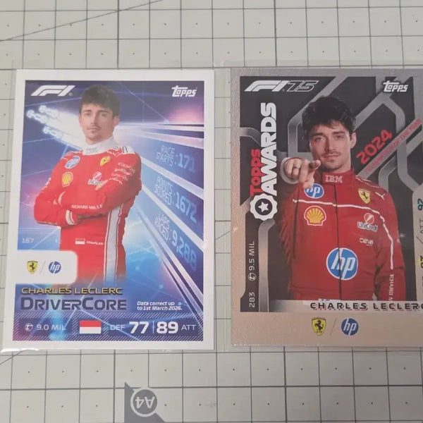 [BUNJANG] Charles Leclerc 2026 F1 Topps Turbo Attack Card / 샤를 르끌레르 2026 F1 탑스 터보 어택