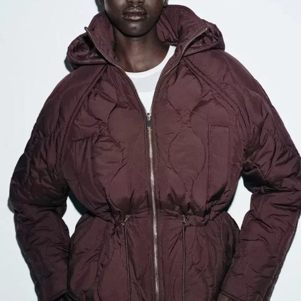 [BUNJANG] Zara Hooded Padded Jacket / [새상품]자라 후드 패딩/퀼팅 점퍼