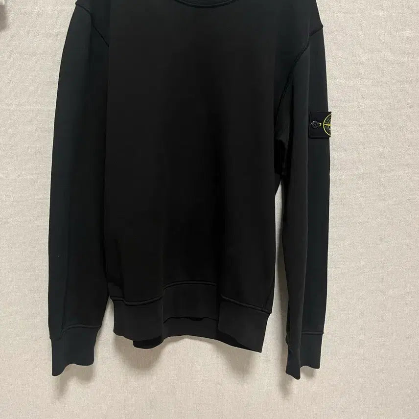 [BUNJANG] Stone Island Crewneck Sweatshirt Black / [A][22ss]스톤아일랜드 맨투맨