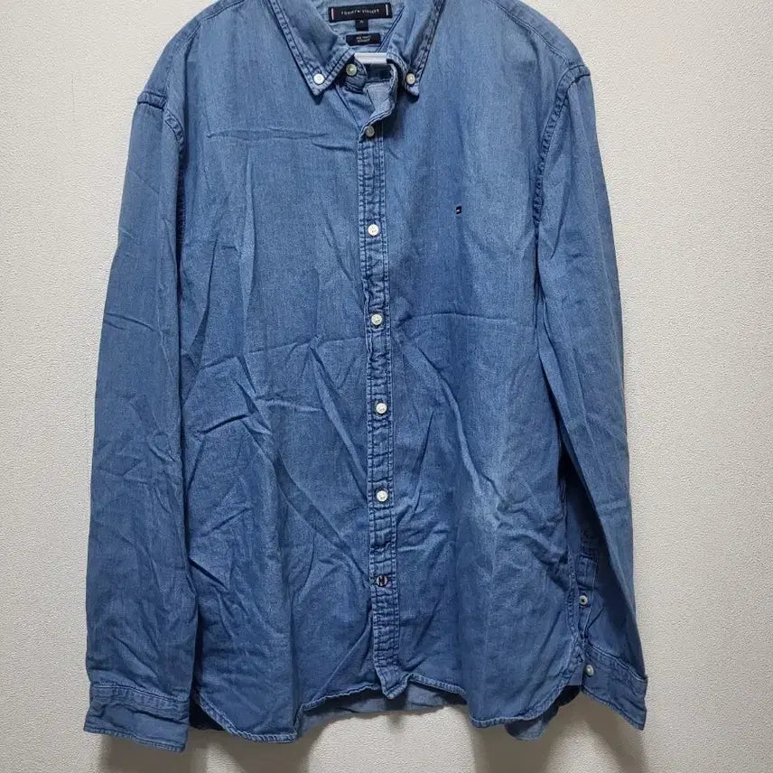 [BUNJANG] Tommy Hilfiger Denim Shirt / 82505 타미힐피거 데님 셔츠