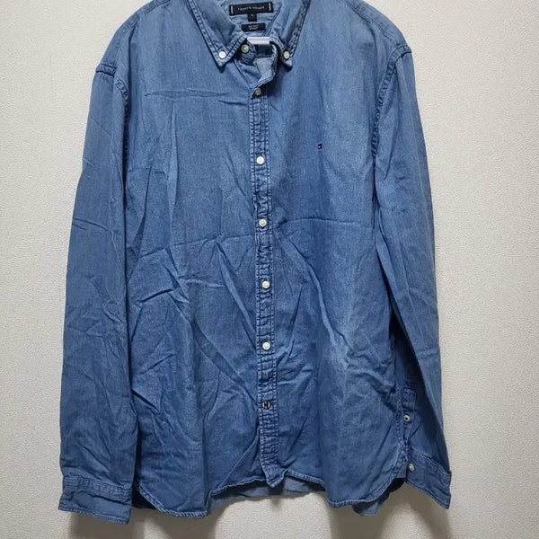 [BUNJANG] Tommy Hilfiger Denim Shirt / 82505 타미힐피거 데님 셔츠