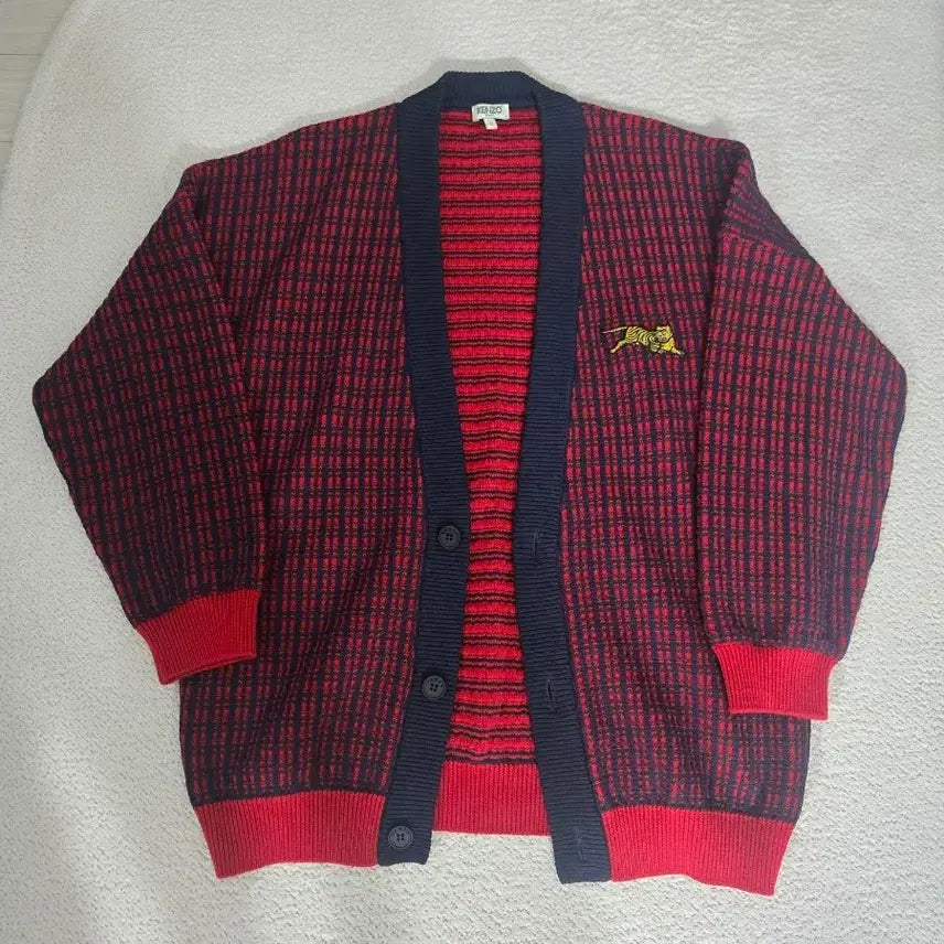 [BUNJANG] Kenzo Tiger Cardigan L / 겐조 타이거 가디건(L라지)