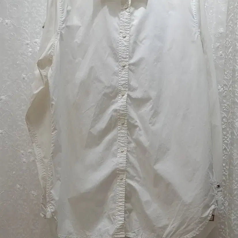[BUNJANG] Tommy Hilfiger White Cotton Shirt Size 100 / 타미 면셔츠 100