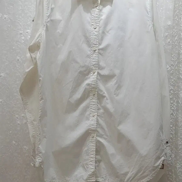 [BUNJANG] Tommy Hilfiger White Cotton Shirt Size 100 / 타미 면셔츠 100