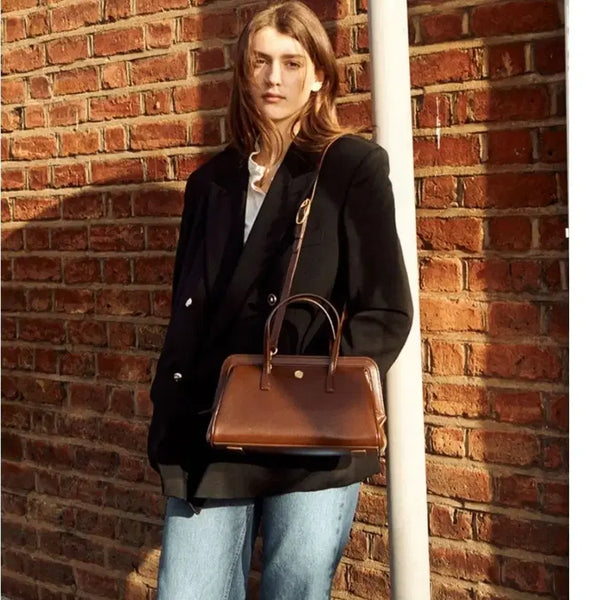 [BUNJANG] Leemeeme Sac Jadin Bag Brown / 르메메 sac jadin 브라운 _삭자뎅 lememe