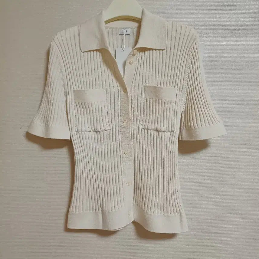 [BUNJANG] SIE Rachel Pocket Half Cardigan F / 미착용 택달린 SIE 레이첼 포켓 하프 가디건 F 판매합니다