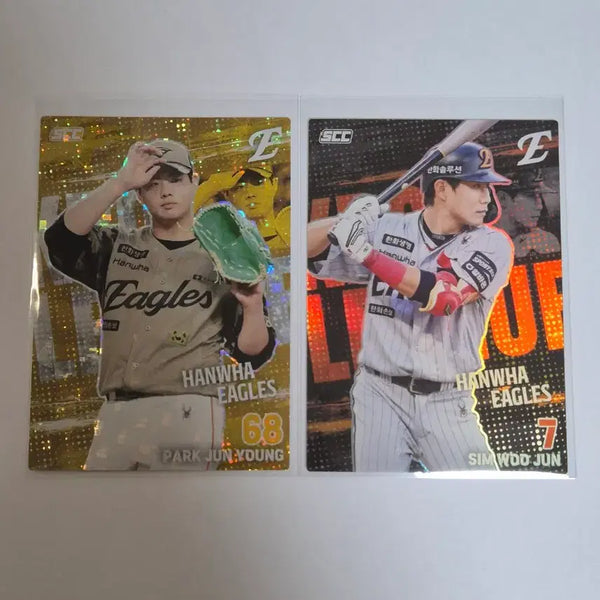 [BUNJANG] KBO Hanwha Eagles Park Jun-young Parallel Card Bundle / KBO 한화 박준영 홀로 패러렐 등 카드 일괄 판매