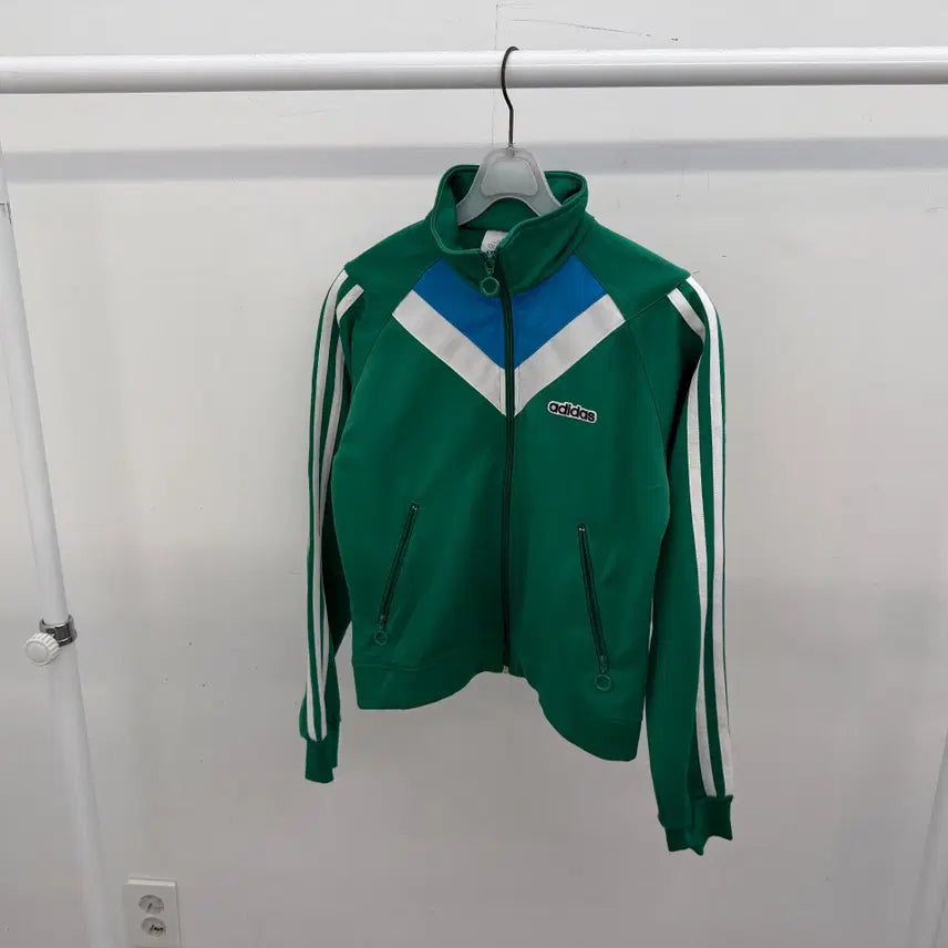 [BUNJANG] Adidas Green Track Top Jersey / 아디다스 그린 트랙탑 져지