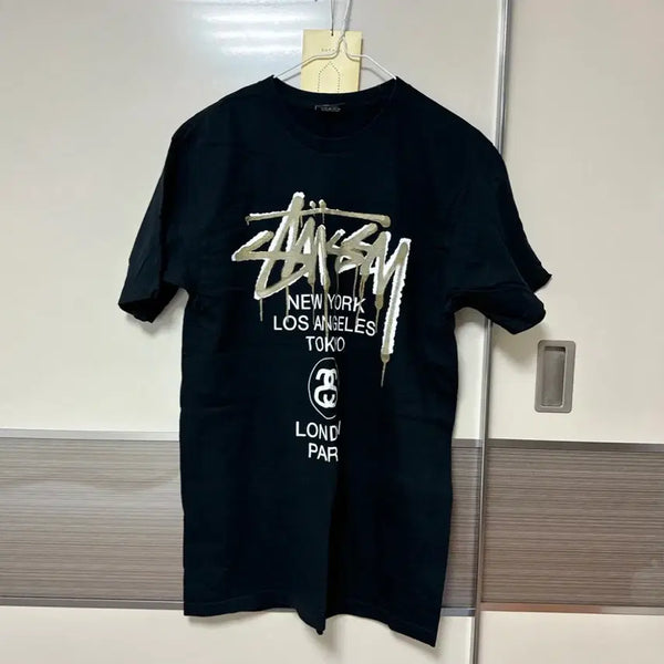 [BUNJANG] Stussy Short Sleeve T-Shirt Black Medium / 스투시 반팔 미듐 M사이즈 블랙
