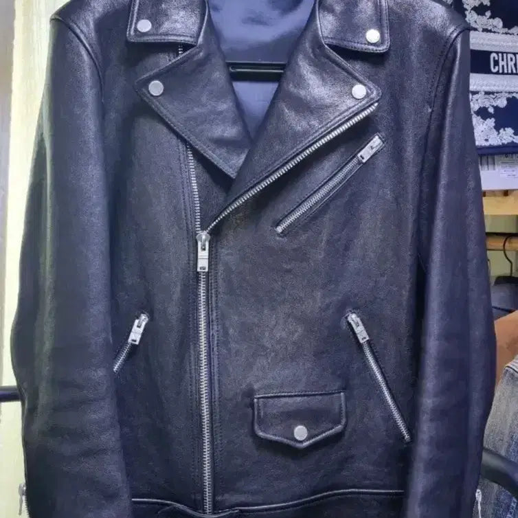 [BUNJANG] Noir Larmes Standard Leather Jacket #8 Size 46 / 느와르라르메스 STANDARD 레더 자켓#8 46사이즈팝니다