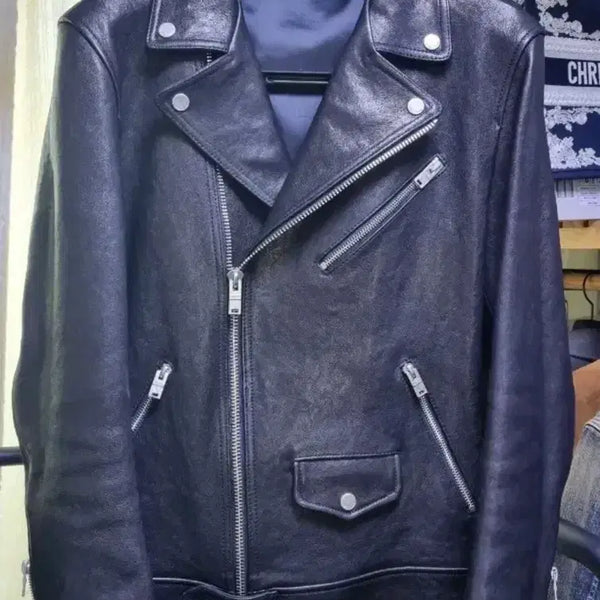 [BUNJANG] Noir Larmes Standard Leather Jacket #8 Size 46 / 느와르라르메스 STANDARD 레더 자켓#8 46사이즈팝니다