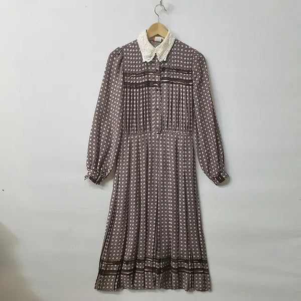 [BUNJANG] Vintage Chiffon Dress / 빈티지 쉬폰 원피스