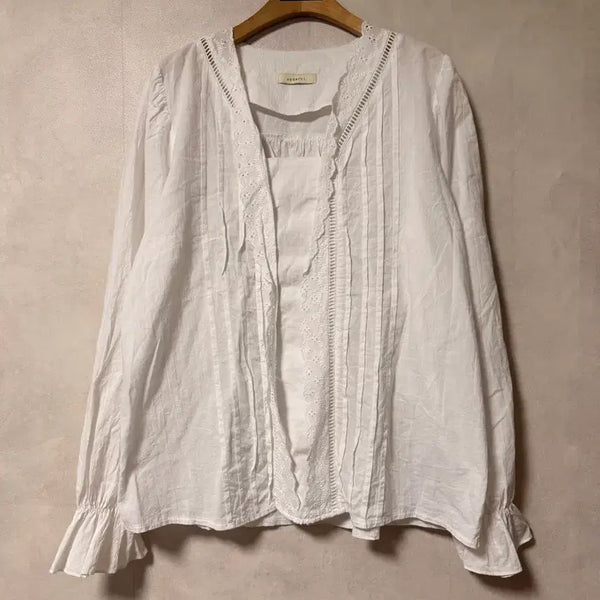[BUNJANG] Lace Blouse / 레이스 블라우스