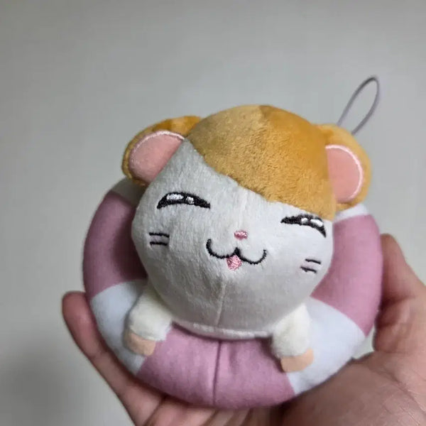 [BUNJANG] Vintage Hamtaro Tube Strap Keychain / 빈티지 토이 인형 고전 만화 피규어 캐릭터 일본 굿즈 방가방가 햄토리 햄토리 튜브 스트랩 키링