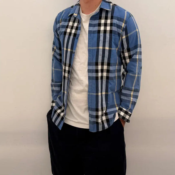 [BUNJANG] Burberry Pocket Check Shirt / 버버리 포켓 체크 셔츠