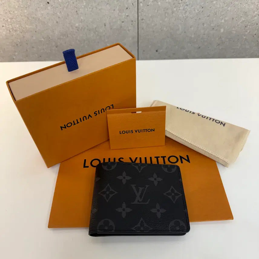 [BUNJANG] Louis Vuitton Slender Wallet Monogram Eclipse M62254 / [새상품/미사용] 루이비통 슬렌더 월릿 모노그램 이클립스 M62294