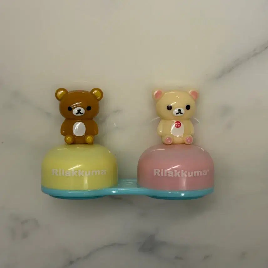 [BUNJANG] Vintage Rilakkuma Lens Case / 고전 리락쿠마 렌즈통 렌즈케이스