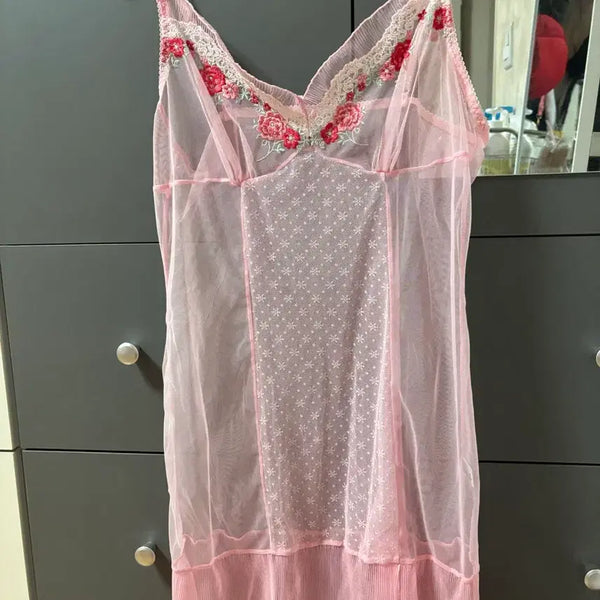 [BUNJANG] Evelyn Vintage Slip Rosebud Collaboration / 빈티지/ 에블린 슬립 팝니다