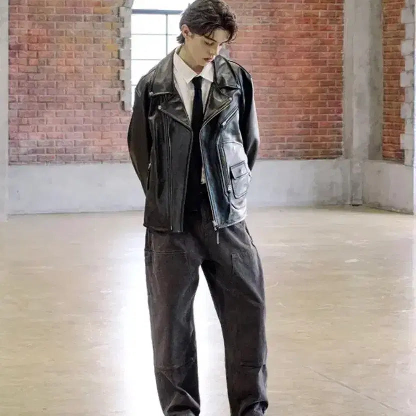 [BUNJANG] Namercoding D-Pocket Double Rider Jacket / 네이머클로딩 디포켓 더블라이더 자켓 팝니다