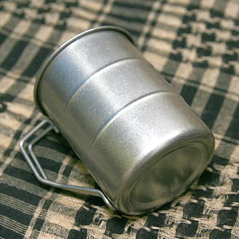 [BUNJANG] Vintage Camping Stainless Steel Mug 500ml / 빈티지 캠핑 스텐 머그컵 500ml (미사용, 낚시, 하이킹, 일상생활)