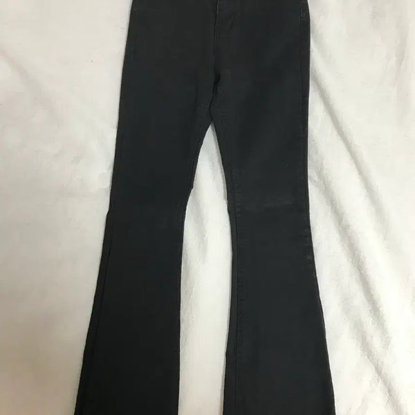 [BUNJANG] Black Bootcut Denim Pants / 블랙 부츠컷 데님 팬츠