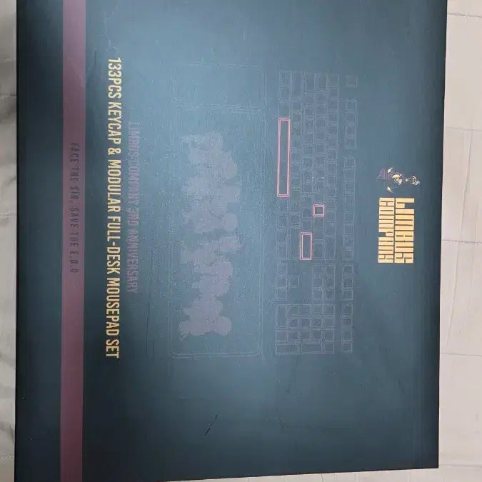 [BUNJANG] Limbus Company 3rd Anniversary Keycap & Mousepad Set / 림버스 컴퍼니 3주년 키캡 & 마우스패드 세트