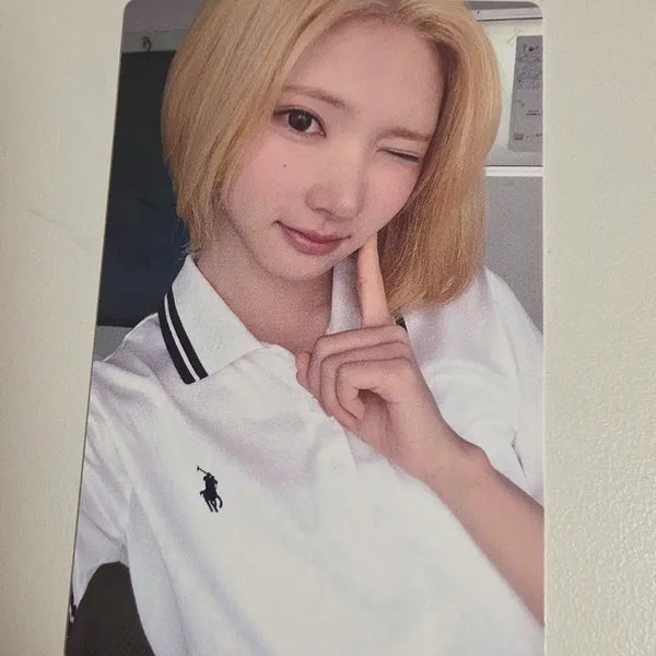 [BUNJANG] NMIXX Jiwoo Iconic Heart Regular Edition Photocard / 하투하 지우 아이코닉하트 통상반 포카 양도
