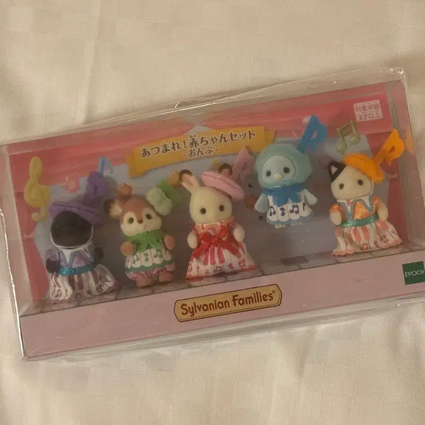[BUNJANG] Sylvanian Families Gather Round Musical Set / 실바니안 모여라 음표 판매 풀셋