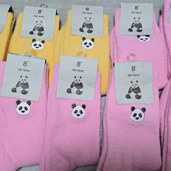 [BUNJANG] Fu Bao Character Socks Bundle Set (10 Pairs) / 푸바오 양말 10개 일괄 판매