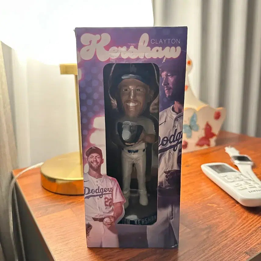 [BUNJANG] Clayton Kershaw Los Angeles Dodgers Bobblehead (Sealed) / 클레이튼 커쇼 버블헤드(미개봉 새상품)