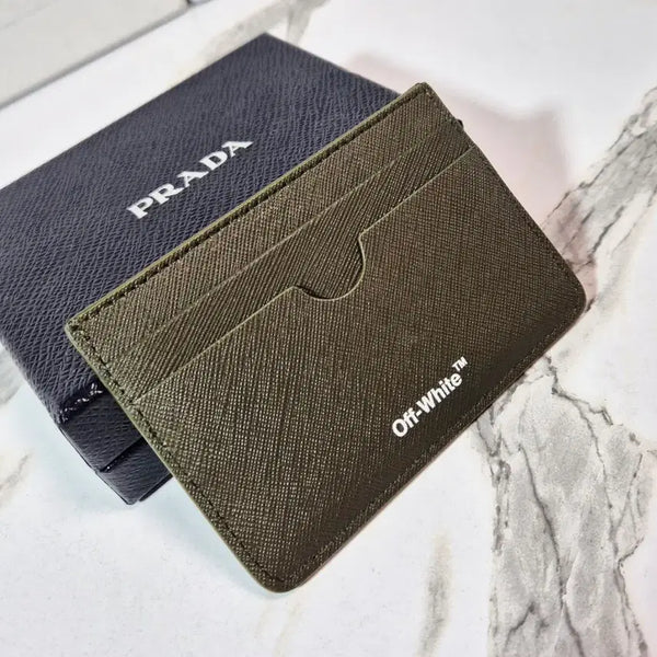 [BUNJANG] Off-White Binder Card Wallet Case Black / (정품) 오프화이트 바인더 카드 지갑 케이스 블랙