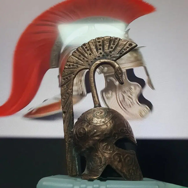 [BUNJANG] Bronze Spartan Helmet Ornament / 청동 스파르타 투구 장식품