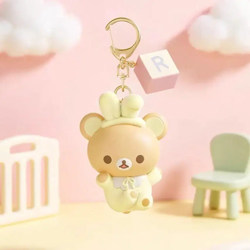 [BUNJANG] Rilakkuma Usausa Baby Keyring / 리락쿠마 우사우사 베이비 키링