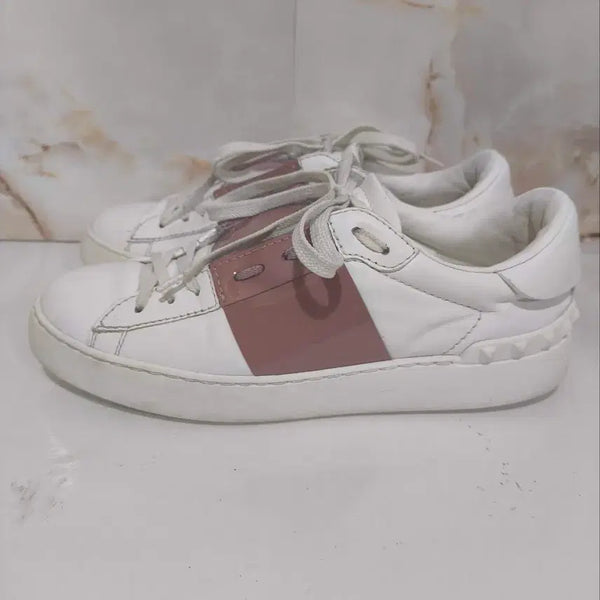 [BUNJANG] Valentino Hidden Open Pink Sneakers (240mm) / 37 240mm 발렌티노 히든 오픈 핑크 스니커즈