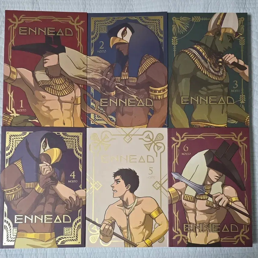 [BUNJANG] Ennead Comic Books Volume 1-6 / 엔네아드 만화책 단행본 1~6권