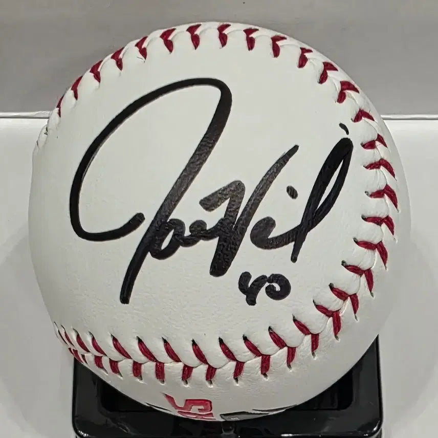 [BUNJANG] James Naive Kia Logo Ball Signed Ball / 제임스 네일 기아 로고볼 싸인볼