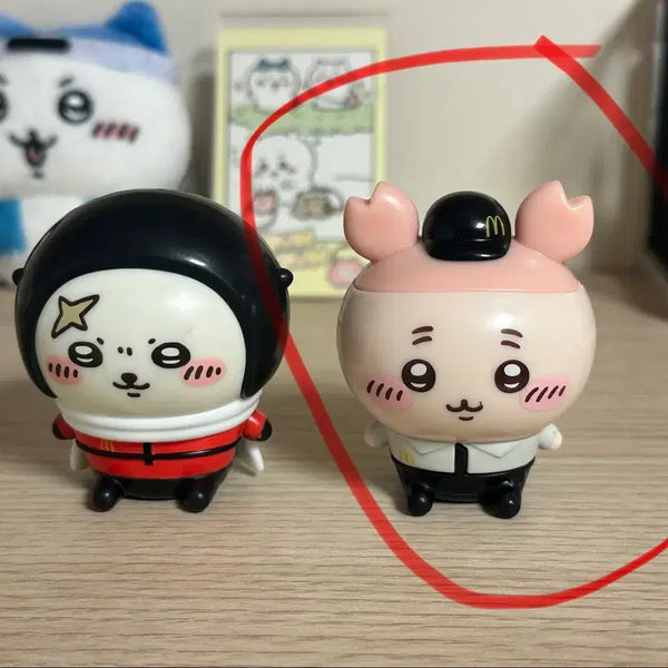 [BUNJANG] McDonald's Chiikawa Crab Plush Toy / 맥도날드 치이카와(카니)