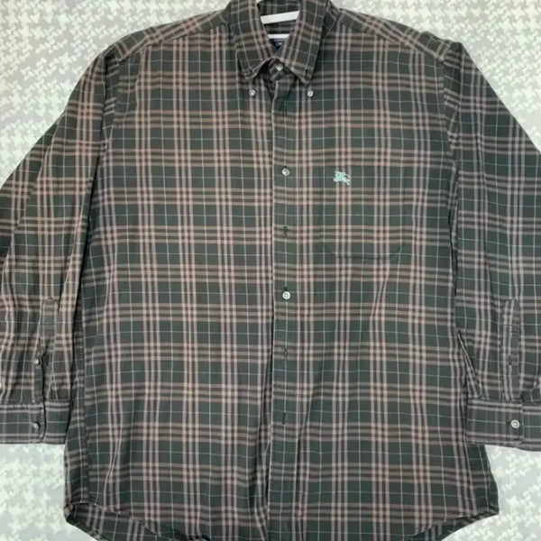 [BUNJANG] Burberry Check Shirt M / 버버리 체크 셔츠 M