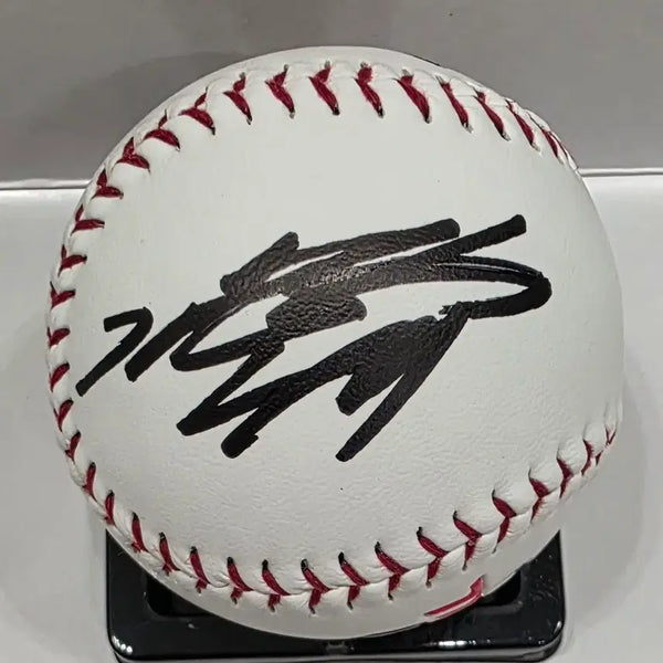 [BUNJANG] Kim Beom-su Signed Kia Tigers Logo Baseball / 김범수 기아 로고볼 싸인볼