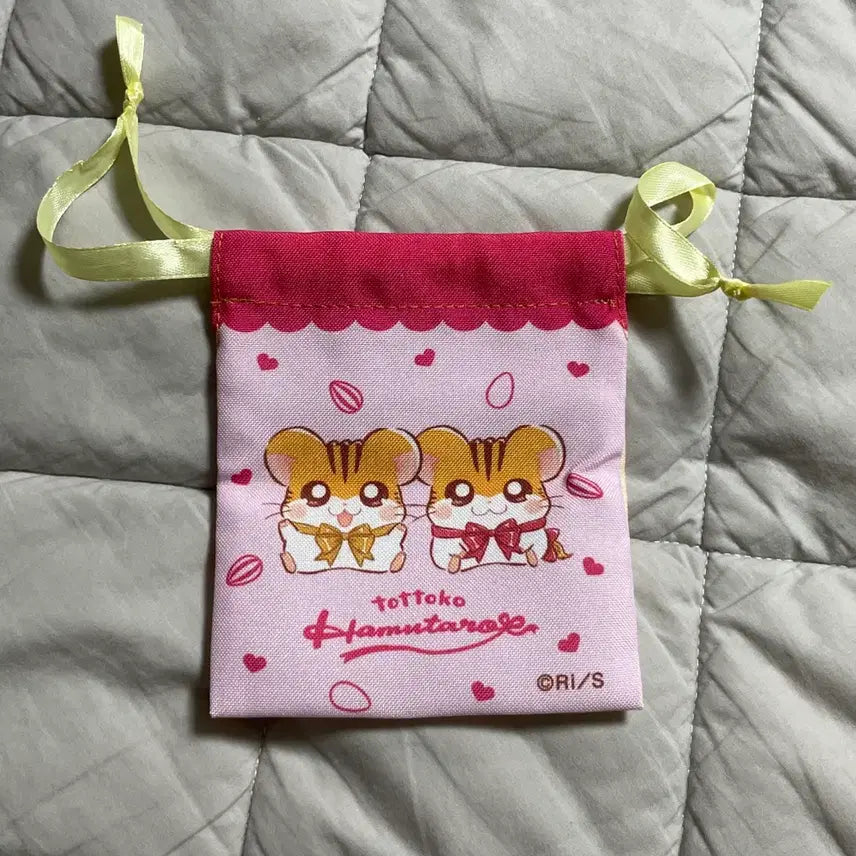 [BUNJANG] Hamtarou Random Pouch / 햄토리 랜덤 파우치 (앞/뒷면)
