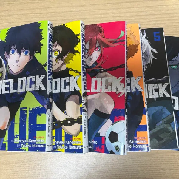[BUNJANG] Blue Lock Manga Volume 1-6 Bundle Set / 블루록 만화책 1-6권 일괄양도