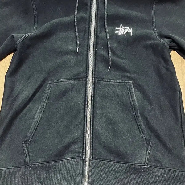 [BUNJANG] Stussy Basic Zip-Up Hoodie / 스투시 베이직 후드집업