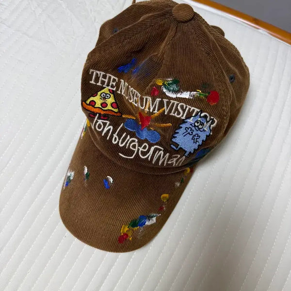 [BUNJANG] The Museum Visitor John Bergeron Collaboration Ball Cap / 더뮤지엄비지터 존버거맨
