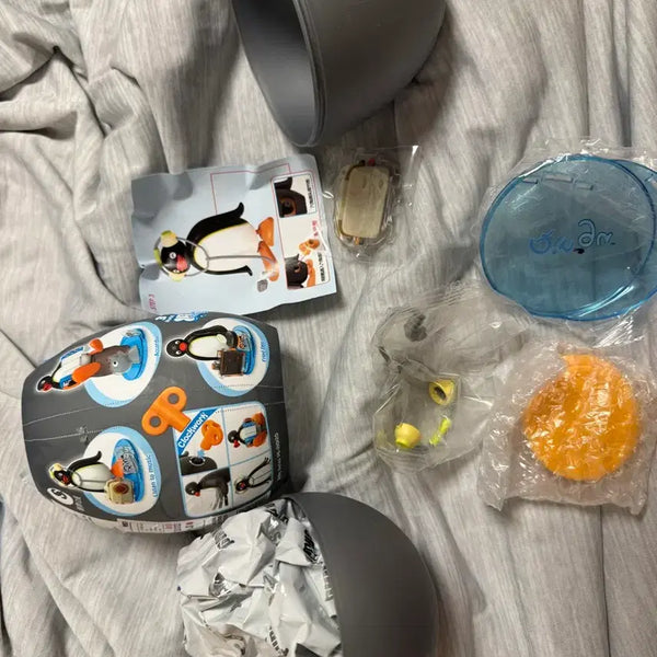 [BUNJANG] Pingu Headset Figure (Sealed) / 핑구 피규어 미개봉