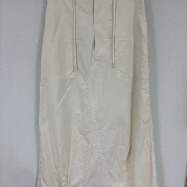 [BUNJANG] Ribbon Light Skirt - Ivory / 리본빛 스커트 S