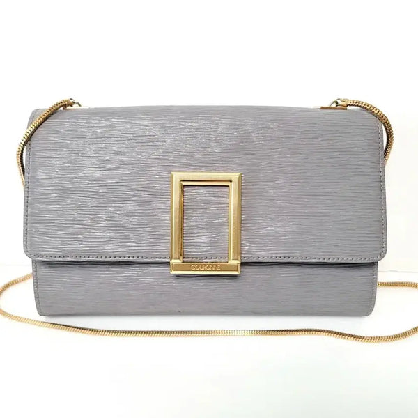 [BUNJANG] Couronne Genuine Leather Clutch Chain Bag / 정품)쿠론 클러치겸 체인백(보증서 있음)
