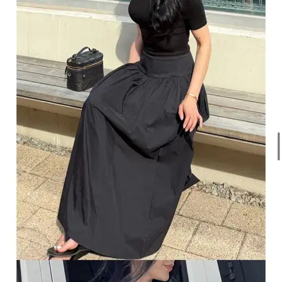 [BUNJANG] Douwi K's Noir Skirt / 두위씨 누아르 스커트